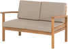 Lounge Set mit Tisch MANILA Zertifiziertes Akazienholz Heller Holzfarbton Bild 4