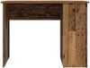 vidaXL Schreibtisch Altholz-Optik 100x55x75 cm Holzwerkstoff 855856 Bild 4