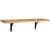 Wandregal Devi 150x22 aus Mangoholz Bild 3