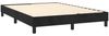 vidaXL Boxspringbett mit Matratze Schwarz 140x190 cm Samt 3127609 Bild 4