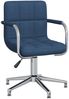 vidaXL Bürostuhl Drehbar Blau Stoff [334733] Bild 2