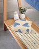 Cawö Duschtuch Badetuch 70x140 cm Heart Beats Line capri Herzen blau 6276-31 Bild 5