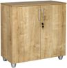 Schreibtisch Set 2 GELA, Saphir Eiche Dekor, rechts gewinkelt, inkl. Schreibtisch, Beistellcontainer 3 Schübe, Aktenschrank Bild 4