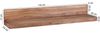 Wandregal MUMBAI Massiv-Holz Akazie Holzregal 110 cm Landhaus-Stil Hänge-Regal Echt-Holz Wand-Board Natur-Produkt Bild 4