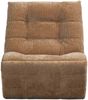 Sessel Cord Hellbraun, moderner Relaxsessel mit Motorfunktion, gepolstert, komfortabel, Woood Bild 4