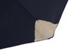 Sonnenschirm Trieste von Brafab aus Buchenholz und Polyester, modern, Blau, Ø 250 cm, neigbar Bild 3