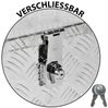 Trucky Anhänger-Deichselbox Truckbox Box Werkzeugkiste Anhängerbox Deichselbox Aluminium D050 Bild 4