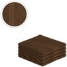 Handtuch 4er Set 50 x 100 cm Schokobraun Bild 2