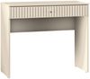 Selsey 'Caletto' Schminktisch mit Schublade, beige, ca. 78 x 91 x 40 cm Bild 3