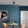 SCHÖNER WOHNEN-Kollektion LED Pendelleuchte LED Pendellampe POSH, höhenverstellbar, 1x LED Board 7,40W, warmweiß, Rauchglas, höhenverstellbar, Lichtfarbe warmweiß Bild 2