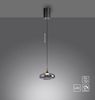 SCHÖNER WOHNEN-Kollektion LED Pendelleuchte LED Pendellampe POSH, höhenverstellbar, 1x LED Board 7,40W, warmweiß, Rauchglas, höhenverstellbar, Lichtfarbe warmweiß Bild 4