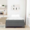 vidaXL Boxspringbett Dunkelgrau 120 x 190 cm Stoff 3398844 Bild 3