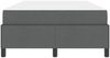 vidaXL Boxspringbett Dunkelgrau 120 x 190 cm Stoff 3398844 Bild 5