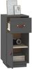 Sideboard, Kommode Grau 34x40x75 cm Massivholz Kiefer j1468p Bild 5