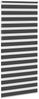vidaXL Doppelrollo Schwarz 100x230 cm Stoffbreite 95,9 cm Polyester 4014287 Bild 4