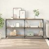 Konsolentisch, Beistelltisch, Konsole Artisan-Eiche 156 x 28 x 80,5 cm Holzwerkstoff Bild 2