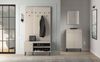 Selsey 'Caletto' Wandgarderobe mit 3 Haken, beige, ca. 137 x 34 x 2 cm Bild 3