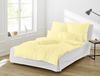 Irisette Interlock-Jersey uni Bettwäsche Set uni Lumen 8129 vanill 155x200 cm + 1 x Kissenbezug 80x80 cm Bild 3