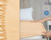 Beautex Spannbettlaken, Gummizug: rundum, (1 Stück), gekämmte Baumwolle Premium Jersey, 160g/m², Apricot, Boxspring - 90 x 200 x 45 cm Bild 2