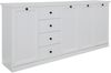 Sideboard Baxter in weiß Kommode Landhaus 195 cm Bild 2