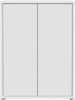 Forte ALICE SPRINGS Schuhschrank 70 80, moderner Flurschrank mit 2 Türen und 4 Einlegeböden, Holzwerkstoff, Secret Grey, 74,5 cm breit x 99,1 cm hoch x 34,9 cm tief Bild 2
