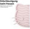 LucyBalu Antischlingnapf ZENCAT Schleckmatte für Katzen Bild 3