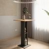 Bartisch Repose Goldkraft Eiche/Anthrazit 65 x 65 cm Vicco Bild 4