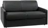 Schlafsofa 2-Sitzer CALIFE - Schwarz - Liegefläche: 120 cm - Matratzenhöhe: 14 cm Bild 2