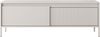 AX LIVING Lowboard Beige Trentinis TV Tisch 153,5cm modern geriffeltes Bild 2