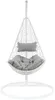 Vente-unique - OROSI Leisure furniture for garden Harz Weiß - B 105 cm x H 197 cm x L 105 cm Bild 3