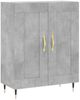 vidaXL Highboard Betongrau 69,5x34x180 cm Holzwerkstoff 3199669 Bild 5