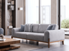 Sitzgruppe/Sofa Set - Wohnzimmergarnitur "Bluebell" 3+3+1+1-Hellblau/Grau Bild 3