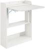 SoBuy FWT92-W Schreibtisch, Spanplatte, Melamin, Weiß, 61 x 82 x 37 cm Bild 1
