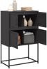vidaXL Sideboard Schwarz 68,5x38,5x107 cm Stahl 846482 Bild 5