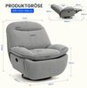 FLEXISPOT Sessel gemütlicher TV-Sessel, Relaxsessel (Versteckter Stauraum, 105° - 145° verstellbar, Drehsessel mit Rocking, Ruhesessel für Senioren & Stillenden), 159 KG belastbar, Inkl. Dicke Sofadecke (1,5x1,5 m) Bild 3