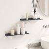 vidaXL Schwebendes Regal 2 pcs Anthrazit 40 x 8,5 x 2,5 cm Stahl 8003952 Bild 4