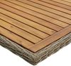 Gartentisch, Esstisch, Küchentisch Braun 200x100x74 cm Poly Rattan Bild 4