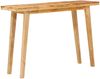 vidaXL Esstisch Natur 100 x 35 x 75 cm Massivholz Mango 4104622 Bild 3