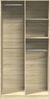 vidaXL Kleiderschrank Sonoma-Eiche 100x50x200 cm Holzwerkstoff 3307767 Bild 4