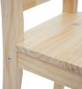 Esszimmer-Set HWC-F77, Sitzgruppe Esszimmergruppe, Massiv-Holz Landhaus 110cm ~ Kiefer lasiert Bild 5