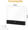 Lapalife LED Leselampe Akku Buchlampe, LED Panel Leselicht Dimmbar Mit 3 Farben & Timer, USB Wiederaufladbare Buchlicht für Nachtlesen & Geschenk Bild 2