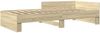 vidaXL Bettgestell mit Kopfteil Sonoma-Eiche 80 x 200 cm Holzwerkstoff 8009036 Bild 3