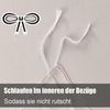 Soifox Bettwäsche 220x240 Beige Mikrofaser bügelfrei 2 tlg. Set Bild 4