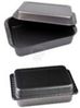 Koopman Auflaufform Bratform Ofenform Backform Schwarz 2 Tlg, Edelstahl, (2-St), 2tlg, Edelstahl, Bratform, Anti-Haft, Ofenform Bild 3
