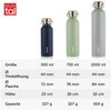 Blumtal Thermoflasche Thermosflasche 1L - doppelwandige Flasche Edelstahl 1L - BPA frei Bild 3