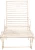 CLP 'Amiens' Gartenliege, Eisen, 101 x 140 x 58 cm, Antik Creme Bild 2