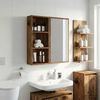 vidaXL Badezimmer-Wandschrank Altholz 30 x 14 x 70 cm Holzwerkstoff 889333 Bild 4