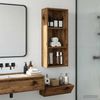 vidaXL Badezimmer-Wandschrank Altholz 30 x 14 x 70 cm Holzwerkstoff 889333 Bild 1