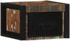vidaXL Nachttisch Mehrfarbig 40x35x25 cm Altholz Massivholz 4015946 Bild 3