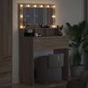 vidaXL Schlafzimmer-Frisiertische Sonoma-Eiche 80 x 39,6 x 135 cm 888969 Bild 4